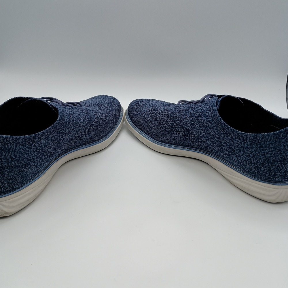 Cole Haan Grand Evolution Stitchlite Oxford Navy Blue Knit Shoes Mens 12M - Picture 7 of 9